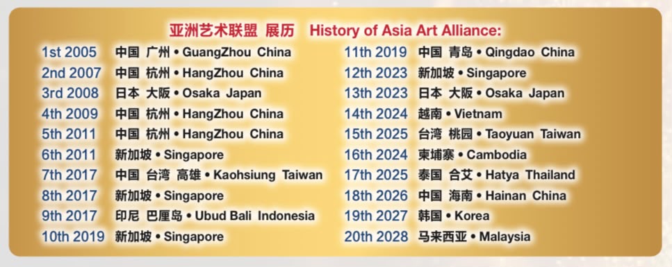 Presidents of the Asia Art Alliance